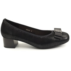 Karisma Pantofi dama X4X450053C 01 I negru velur ID5354-NGV