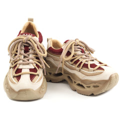 Pass Collection Pantofi dama 3OLY80017B 97 Z bej diverse ID5356-BEJD