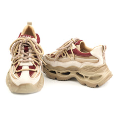 Pass Collection Pantofi dama 3OLY80017B 97 Z bej diverse ID5356-BEJD