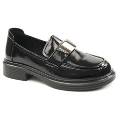 Pass Collection Pantofi dama M5M580012A 01 L negru lac ID5360-NGL
