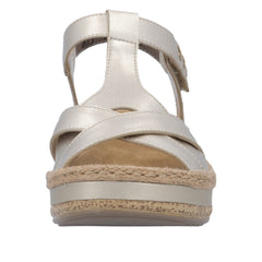 Rieker Sandale dama V0919 90 auriu ID5392-AU