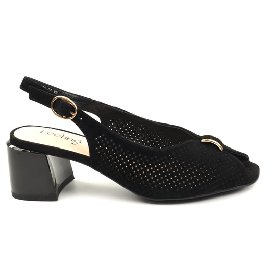 Feeling Sandale dama piele naturala 26 536 01 BLACK ID5393-BLK