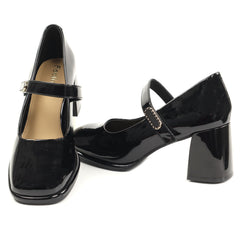 Feeling Pantofi dama piele naturala 91295  BLACK ID5397-BLK