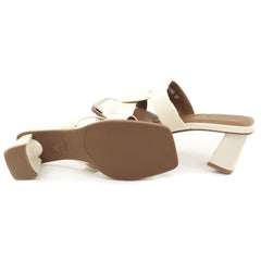 Feeling Papuci dama piele naturala 31099 BEIGE ID5400-BEIGE