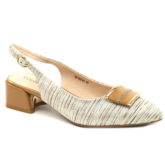 Feeling Sandale dama piele naturala 26 523 01 GOLD ID5401-GLD