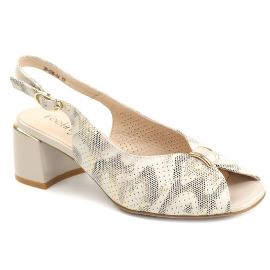 Feeling Sandale dama piele naturala 26 536 04 SILVER ID5402-SLV