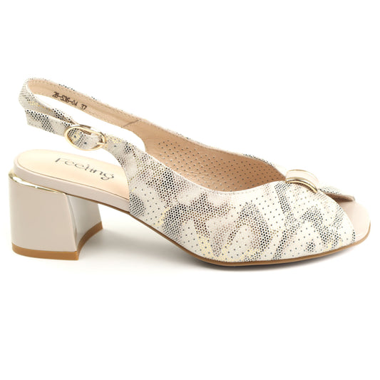 Feeling Sandale dama piele naturala 26 536 04 SILVER ID5402-SLV