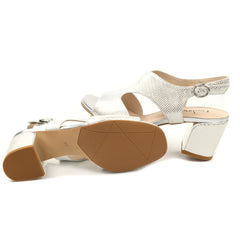 Feeling Sandale dama piele naturala 26 548 02 SILVER ID5405-SLV