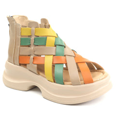 Pass Collection Ghete dama vara piele naturala 3OLY80009D 15 N multicolor ID5415-MCL