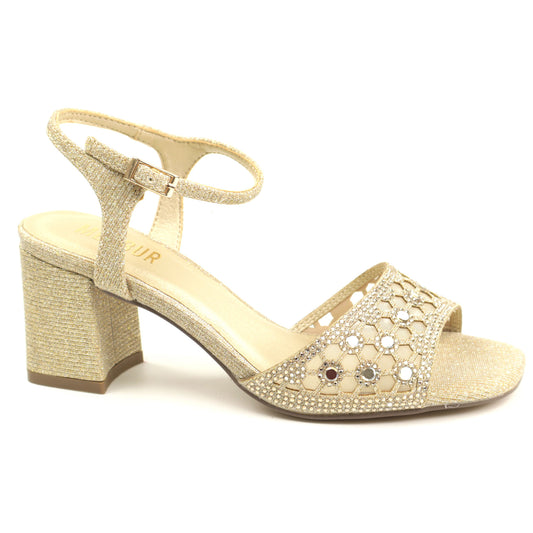 Menbur Sandale dama AM729 auriu ID5421-AU