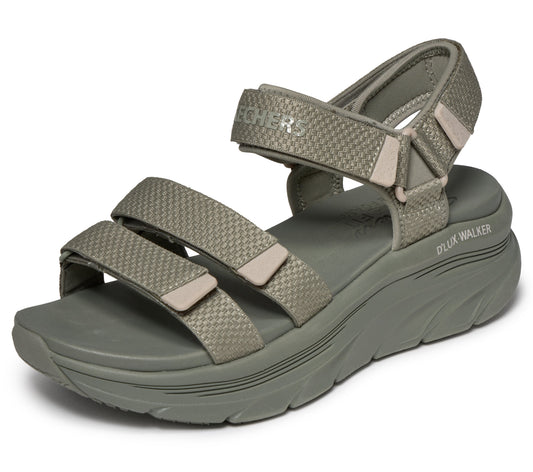 Skechers Sandale dama D'LUX WALKER SANDAL SEA SCAPE 119826 OLIVE ID5424-OLV