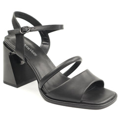 Anna Viotti Sandale dama piele naturala D106 50122 RS365V A BLACK ID5433-BLK