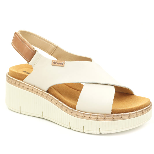 Pikolinos Sandale dama piele naturala W0K 0606C1 crem ID5435-CRM