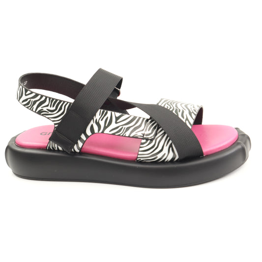 GRYXX Sandale dama H1WC80009A 47 Z BLACK/WHITE ID5438-BKW