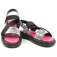 GRYXX Sandale dama H1WC80009A 47 Z BLACK/WHITE ID5438-BKW