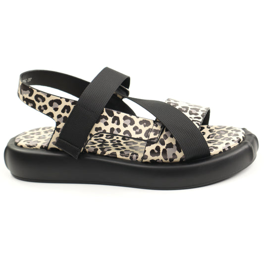 GRYXX Sandale dama H1WC80009C 45 Z BLACK/LEOPARD ID5439-BKLEO