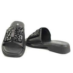 GRYXX Papuci dama piele naturala H36A038 9A 01 N  BLACK ID5441-BLK