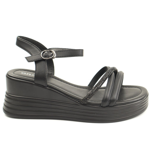 GRYXX Sandale dama piele naturala W1V1328S G11 7A 01 N BLACK ID5445-BLK
