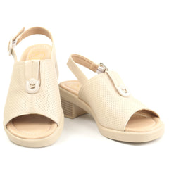 Formazione Sandale dama piele naturala 351 8 apricot ID5448-APR