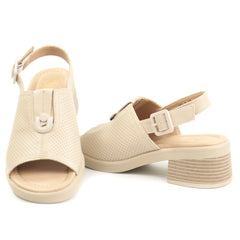 Formazione Sandale dama piele naturala 351 8 apricot ID5448-APR