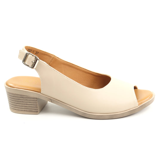 Formazione Sandale dama piele naturala 352 1 apricot ID5449-APR