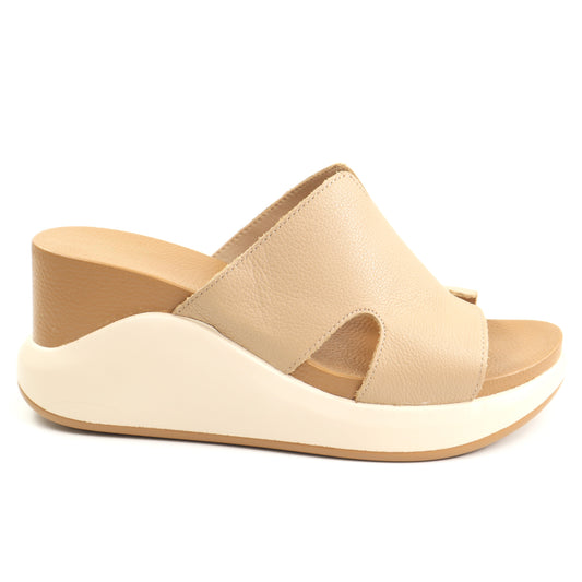 Formazione Papuci dama piele naturala 2555 apricot ID5450-APR