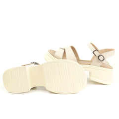 Formazione Sandale dama piele naturala 2567 CREAM ID5452-CREAM