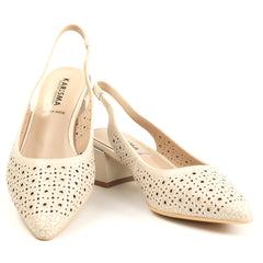 Karisma Pantofi dama decupati piele naturala JYJY60005B 02 N bej ID5458-BEJ