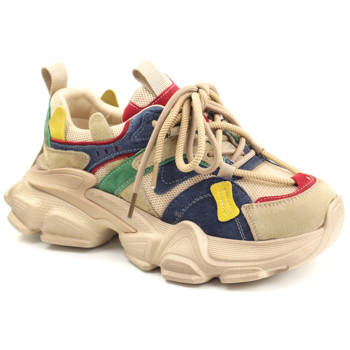 Franco Gerardo Pantofi dama piele naturala HY5782 CREAM/RED ID5463-CRR