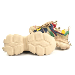 Franco Gerardo Pantofi dama piele naturala HY5782 CREAM/RED ID5463-CRR