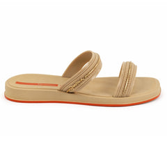 Ipanema Papuci dama GLOW SLIDE 27400 BR777 BEIGE/GOLD/ORANGE ID5478-BEGLOR