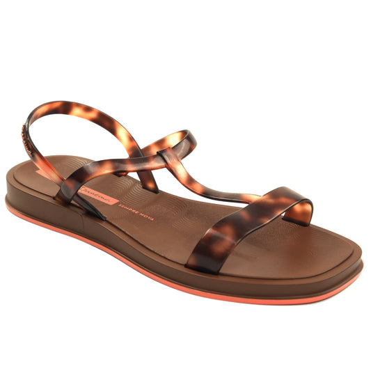 Ipanema Sandale dama GLOW TRENDY 27423 BR835 BROWN/TURTLE/ORANGE ID5479-BRTUOR