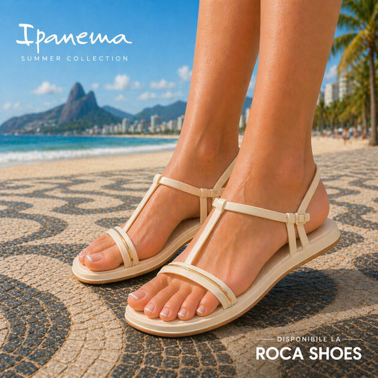 Ipanema Sandale dama GLOW SAND 27402 BR731 OFF WHITE/COPPER ID5480-OFCO