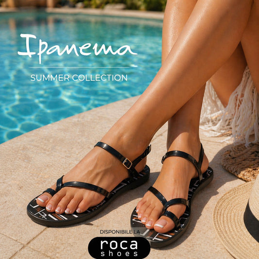Ipanema Sandale dama FASHION SAND 82842 BL730 BLACK/WHITE/BRONZE ID5481-BLWHBZ