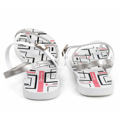 Ipanema Sandale dama FASHION SAND 82842 BL732 WHITE/BLACK/PINK ID5484-WHBKPK