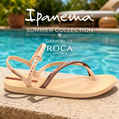 Ipanema Sandale dama ELEGANT 83782 BN816 BEIGE/BROWN ID5486-BEBR