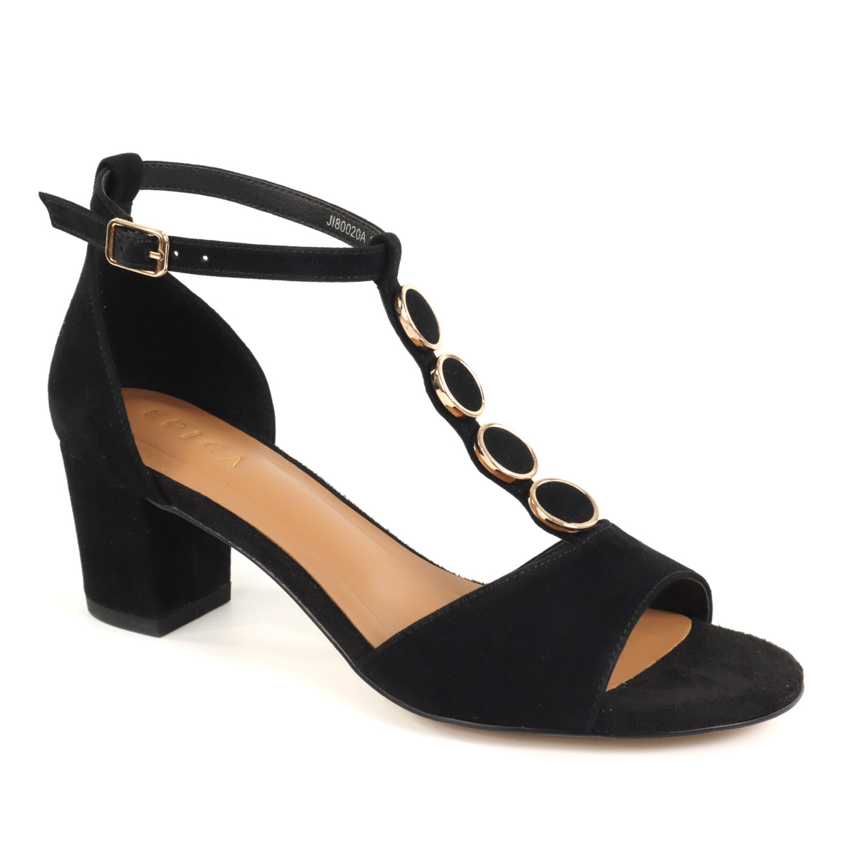 Epica Sandale dama piele naturala JIJI80020A 01 I negru ID5489-NG
