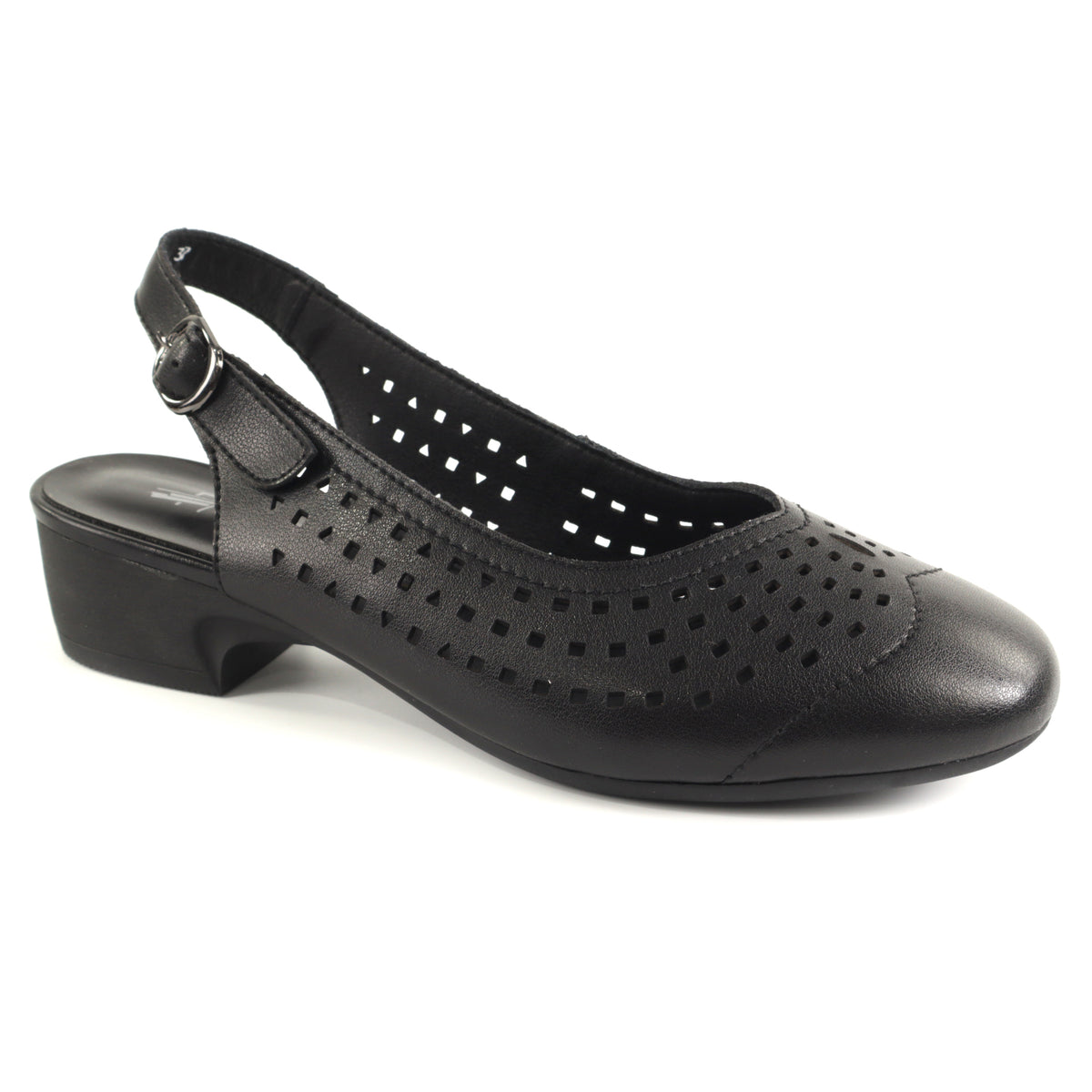 Pass Collection Pantofi dama piele naturala X4X480017D 01 N negru ID5495-NG
