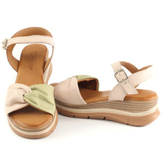Anna Viotti Sandale dama piele naturala D45 2715 PINK ID5502-PNK