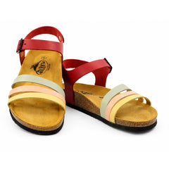 Plakton Sandale dama piele naturala 181007 LIMONCELLO ID5513-LIMO