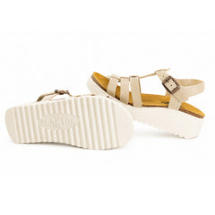 Plakton Sandale dama piele naturala 336444 bej ID5514-BEJ