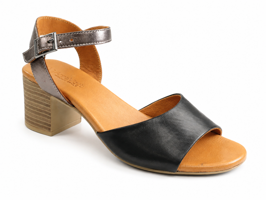Anna Viotti Sandale dama piele naturala D58 3036 BLACK ID5516-BLK
