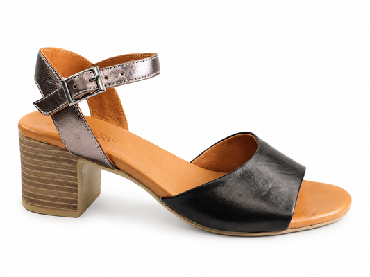 Anna Viotti Sandale dama piele naturala D58 3036 BLACK ID5516-BLK