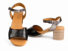 Anna Viotti Sandale dama piele naturala D58 3036 BLACK ID5516-BLK