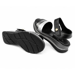 Anna Viotti Sandale dama piele naturala D22 S629 negru ID5518-NG