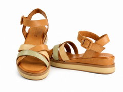 Anna Viotti Sandale dama piele naturala D58 6655 cognac ID5520-CGN