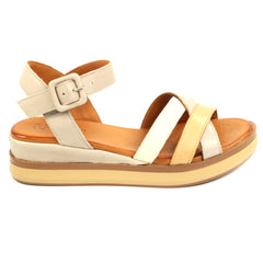 Anna Viotti Sandale dama piele naturala D58 6655 gri ID5520-GRI