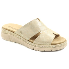 Suave Papuci dama piele naturala SU12521T MOSTAR 03 I bej ID5528-BEJ