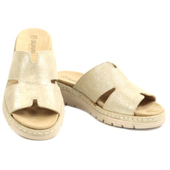Suave Papuci dama piele naturala SU12521T MOSTAR 03 I bej ID5528-BEJ