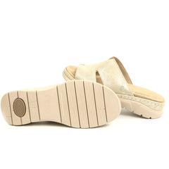 Suave Papuci dama piele naturala SU12521T MOSTAR 03 I bej ID5528-BEJ